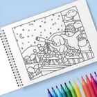 Imported 80gsm White Paper 30 Sheet Spiral Colouring Book for Boys 1 Piece