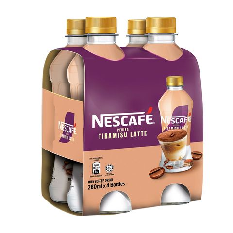 Nescafe Tiramisu Latte 4 x 280ml