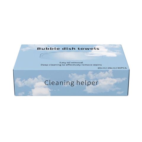 Bubble Microfiber Dish Towels Pack 20x20cm 30 Pieces