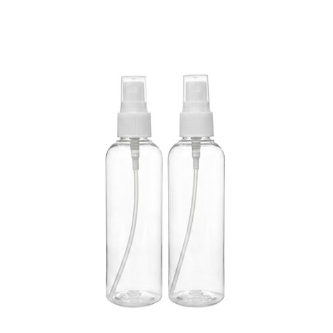 Travel Size Plastic Spray Bottles 100ml Pack 2 Pieces