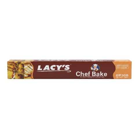 Lacy’s Chef Bake Cooking Paper Roll 30cm x 10cm 1 Piece
