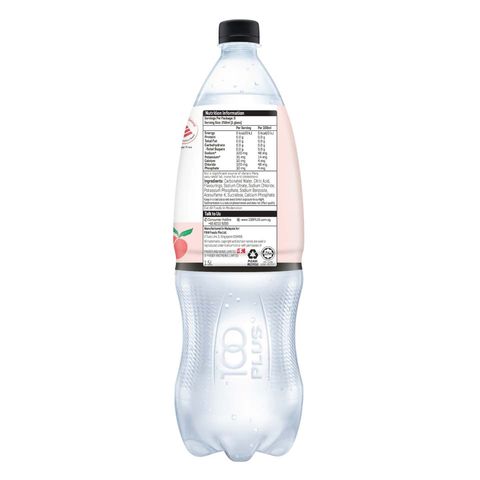 100PLUS Power Zero Sugar Peach Electrolyte Drink 1.5L (Recyclable)