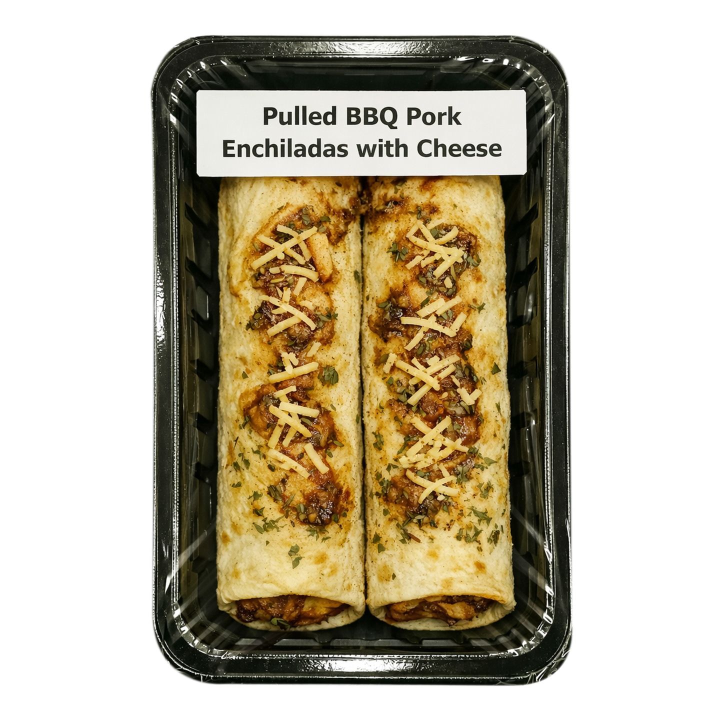 スキー RMU Whole Enchilada Order Rudi's Pulled BBQ Pork Enchiladas with Cheese 140g from