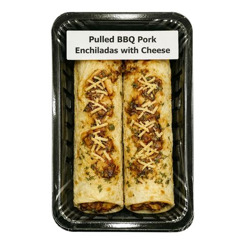 Rudi's Pulled BBQ Pork Enchiladas with Cheese 140g