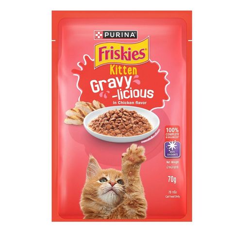 Friskies Kitten Wet Cat Food Chicken Flavor 70g
