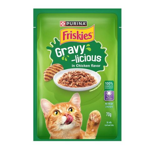 Friskies Adult Wet Cat Food Chicken Flavor 70g