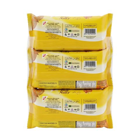 (Buy 2 Get 1 Free) Haque Butter Nutty Biscuit 80g