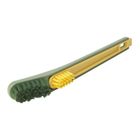 Miniso Multifunctional 2-in-1 Shoe Brush (Green and Yellow) 1 Piece