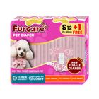 Furcare Female Diaper Small (12 Pieces + 1 Free Pad) 13 Pieces