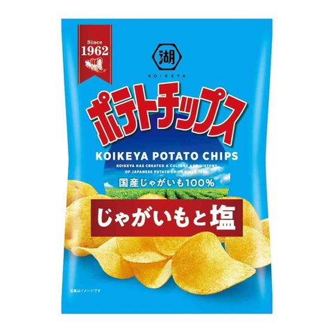 Koikeya Potato Chips Potato & Salt 55g