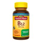 Nature Made B12 500mcg Dietary Supplement 100 Capsules