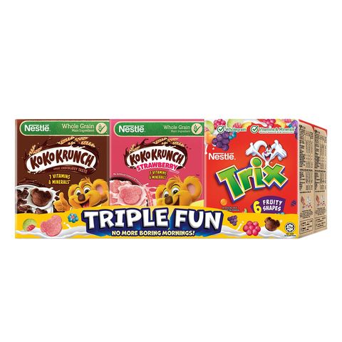 Nestle Triple Fun Cereal Pack 130g