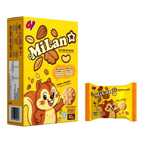 Milan Nut and Oat Pastry 80g