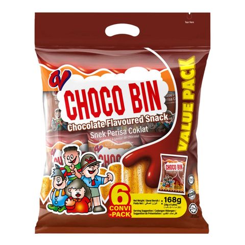 Cv Choco Bin Convi-packs 156g
