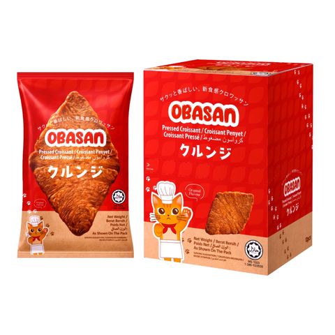 Obasan Pressed Croissant Original Flavour 20g