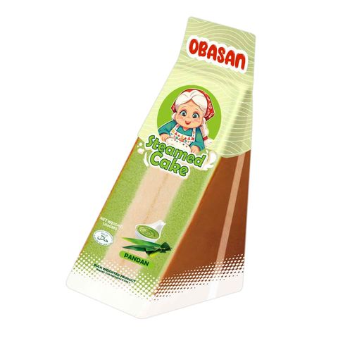 Obasan Steamed Cake Pandan Flavour 100g