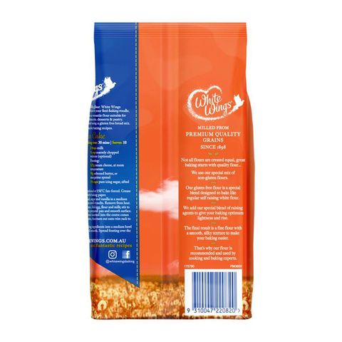 White Wings Gluten Free Self Raising Flour 500g