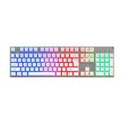 Miniso Life is for Fun Series Wired Gaming Keyboard Model: sw-gk813 (Silver White) 1 Piece