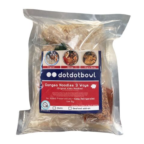 Dotdotbowl Frozen Gangsa Noodles Easy with Chilli 700g