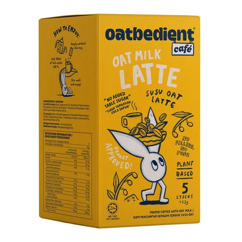 Oatbedient Oat Milk Latte 5 x 23g