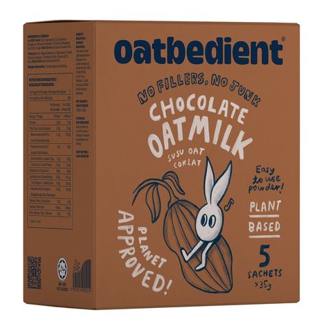 Oatbedient Chocolate Oat Milk 5 x 35g