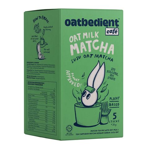 Oatbedient Oat Milk Matcha 5 x 30g