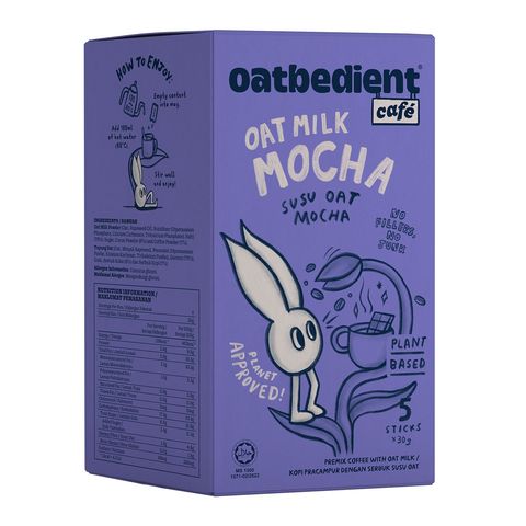Oatbedient Oat Milk Mocha 5 x 30g