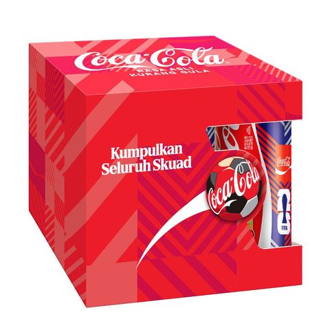 Coca Cola Rasa Asli FIFA Collection Pack 6 x 320ml