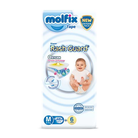 Molfix Rash Guard Tape M 54 Pieces
