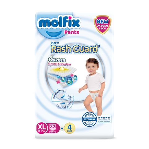 Molfix Rash Guard Pants XL 36 Pieces