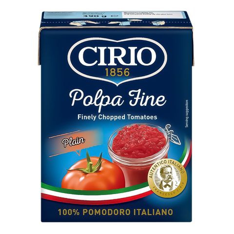 Cirio Polpa Fine Finely Chopped Tomatoes 390g