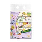 Watsons 100% Bamboo Velvet Facial Travel Tissue L Sheet 3 Ply (200mm X 195mm) 5 x 100 Pieces