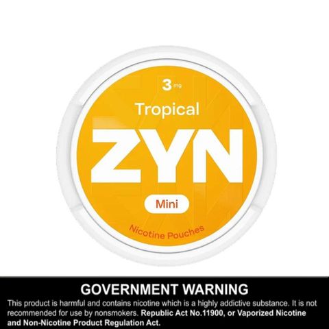 Zyn Tropical Can 3mg 1 Piece