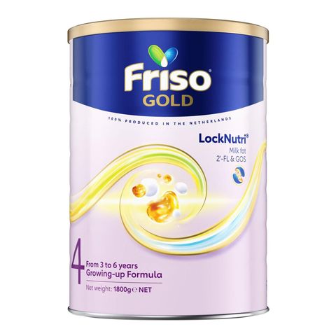 Friso Gold Stage 4 Growing-up Formula (3-6 Years) 1.8kg