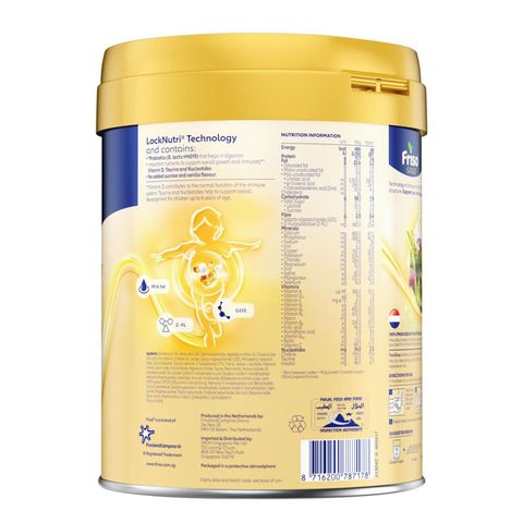 Friso Gold Stage 3 Growing-up Formula (1-3 Years) 800g