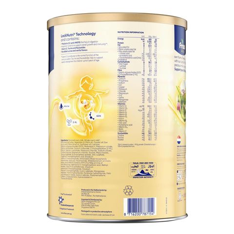Friso Gold Stage 3 Growing-up Formula (1-3 Years) 1.8kg