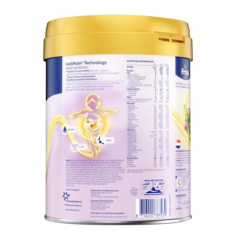 Friso Gold Stage 4 Growing-up Formula (3-6 Years) 800g