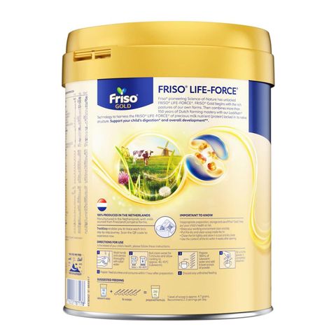 Friso Gold Stage 3 Growing-up Formula (1-3 Years) 800g