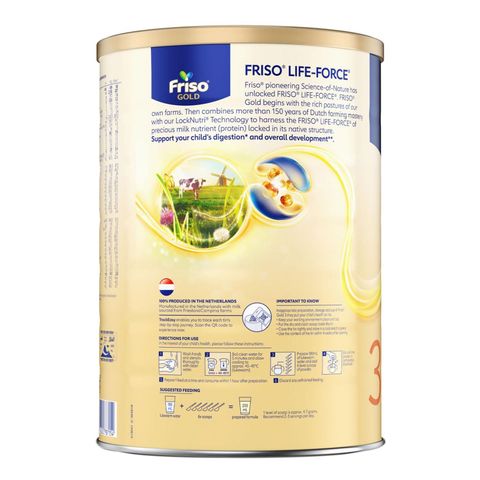 Friso Gold Stage 3 Growing-up Formula (1-3 Years) 1.8kg