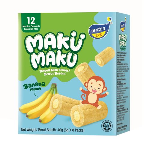 Tenten Maku Maku Banana (12+ Months) 40g