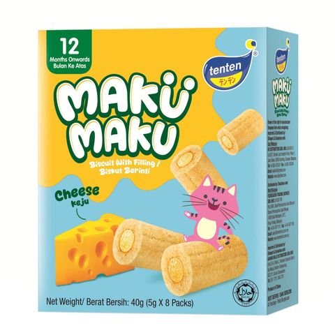 Tenten Maku Maku Cheese (12+ Months) 40g