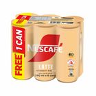 Nescafe Latte (Low Fat Milk) Coffee 6 x 240ml (Recyclable)