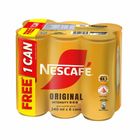 Nescafe Original (Low Fat Milk) Coffee 6 x 240ml (Recyclable)