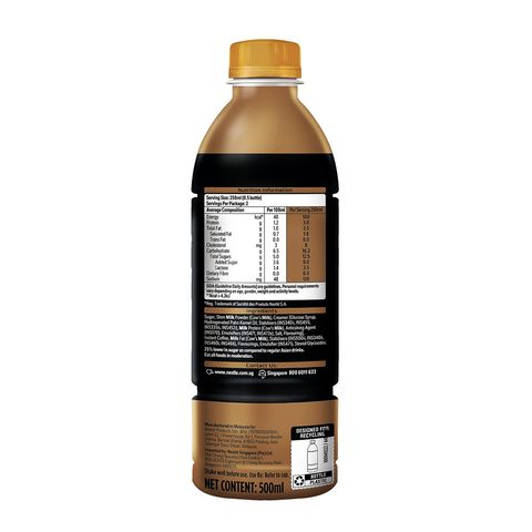 Nescafe Iced Caffe Latte Coffee 500ml (Recyclable)