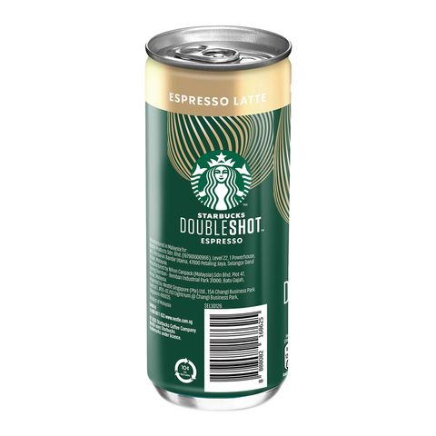 Starbucks Doubleshot Espresso Latte 220ml (Recyclable)