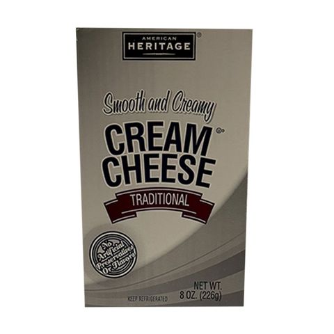 American Heritage Cream Cheese Plain Bar 226g