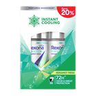 Rexona Men Roll on Deodorant Arctic Bergamot Fresh (Twin Pack) 2 x 45ml