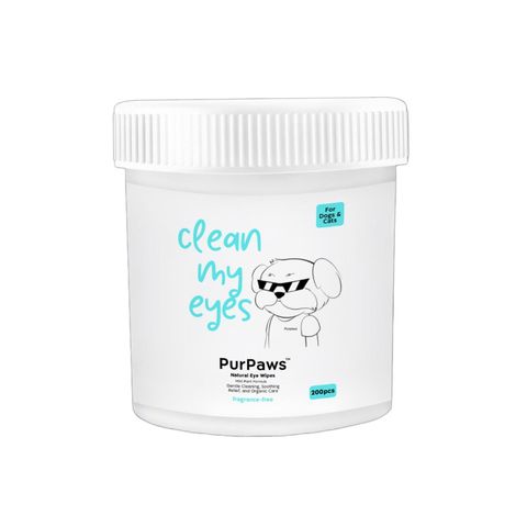 Purpaws Eye Wipes 200 Sheets