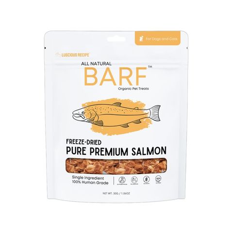 Luscious Recipe Freeze-dried Cubes Salmon Fish 30g