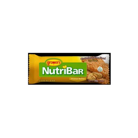 Growers Nutribar Peanut Butter 30g